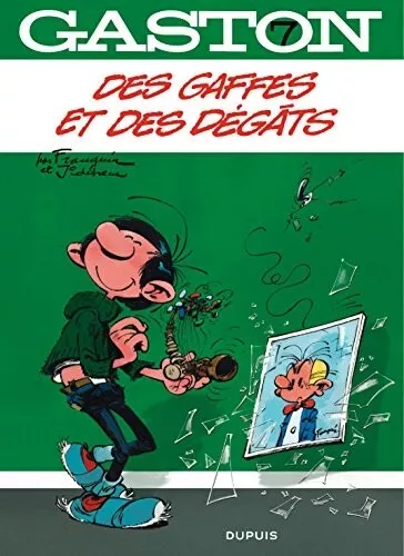 Gaston Tome 7 - Des Gaffes Et Des Dégâts REF CAS 205-ENVOI PAR MONDIAL RELAY