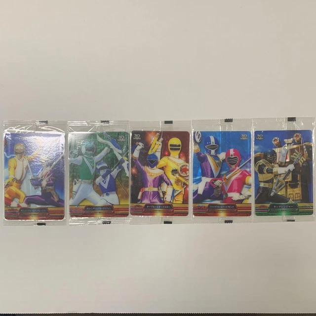 Sentai 30th MORINAGA 30TH ANNIVERSARY Super Sentai Series Card £40.80 - PicClick UK