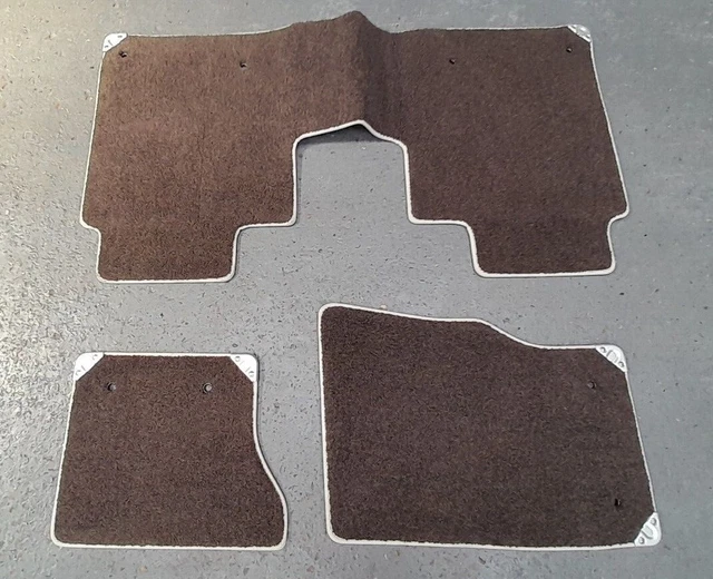 GENUINE RANGE ROVER L405 Lwb Carpet Floor Mat Set Expresso/Ivory