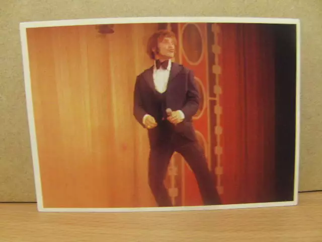Top Sellers Ltd 1975 – Superstars – large Freddie Starr Card / Sticker