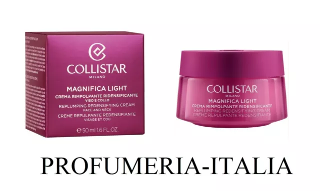 Collistar Magnifica Light Crema Rimpolpante Ridensificante Viso E Collo 50Ml