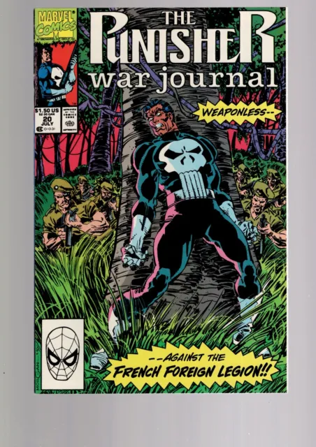 Punisher War Journal 20   - 1988 Series -  Marvel Comics