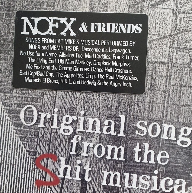 NOFX vinyle Home Street Home rare 12' LP feat Alkaline trio lagwagon + poster 2