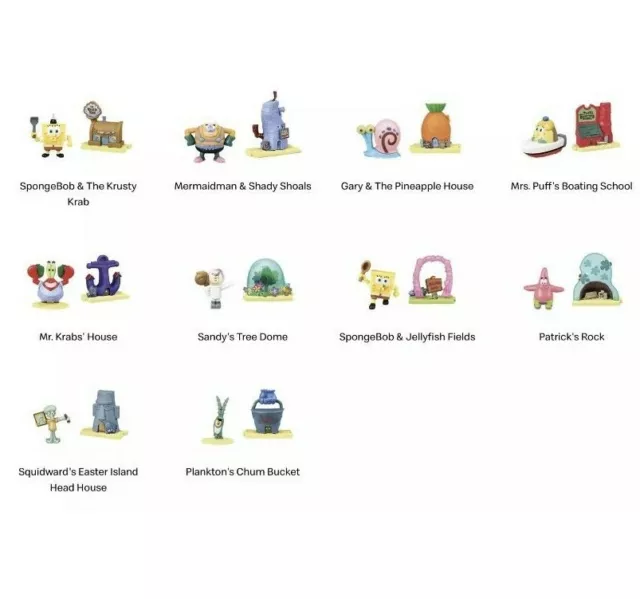 Spongebob sales mcdonalds toys
