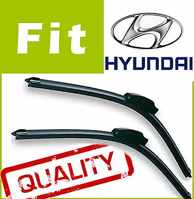 2 Limpiaparabrisas Cuchillas Específico Para Hyundai Veloster 2011+ 65/45cm U