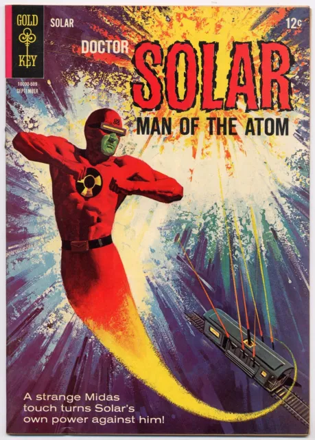 Doctor Solar Man of the Atom 14 VF+ 8.5 1965 Midas Touch George Wilson