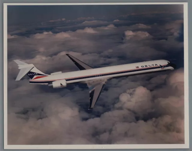Delta Md-90-30 Original Manufacturers Photo Mcdonnell Douglas Airlines