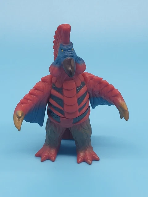 2002 Bandai Vintage Ultraman Birdon Kaiju Sofubi Vinyl Figure 4" US SELLER
