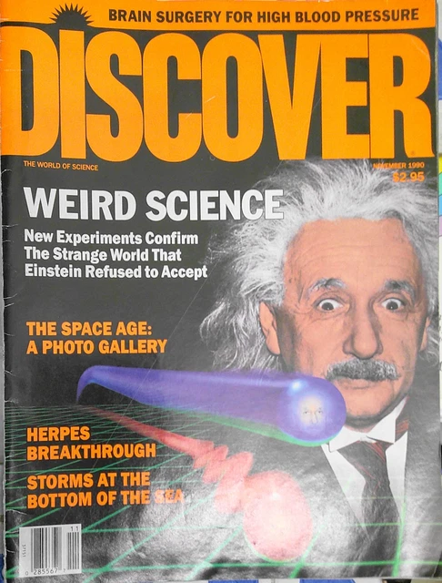 ONT DÉCOUVERT REVUE,NOVEMBRE 1990. Quantique Physique - Einstein's ...