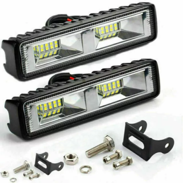 Car LED Work Light 48W Flood Lamp For Car SUV Off Road Jeep Truck Boat 12V 24V G