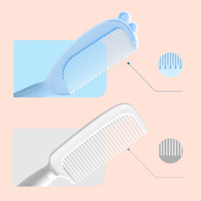 2Pcs/Set Kids Baby Hair Brush and Comb Set for Newborns & Toddlers Soft Brist-xe 3