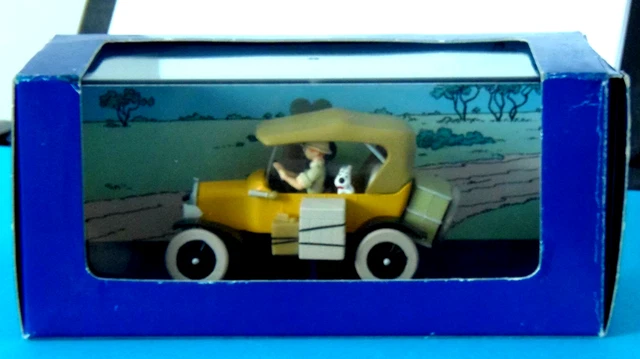 Tintin Au Congo - Voiture Ford T NOREV/Hachette 1/24 - N°5 - Comme Neuve