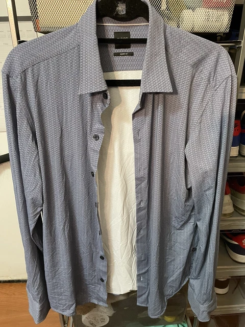 Hugo Boss Sharp Fit Button Down Shirt Size L