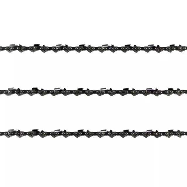 3x Chainsaw Semi Chisel Chains 3/8LP 050 56DL for Ross 38cc 16" Bar RGCS38CC