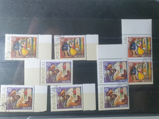briefmarken portugal Europamarken gestempelt