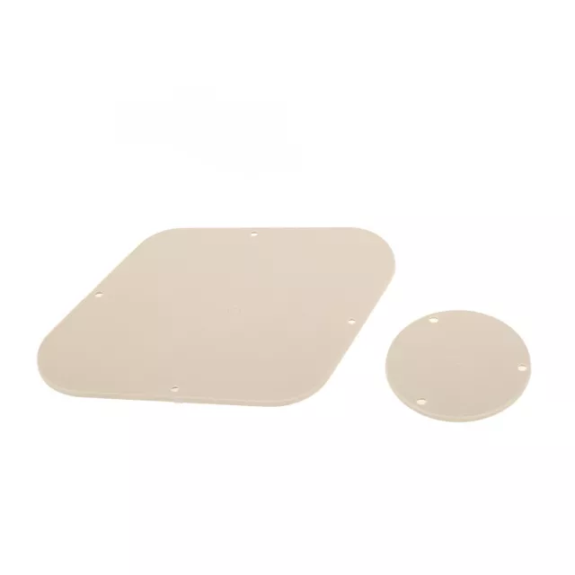 Musiclily Pro Lefty Cream Back Plate & Switch Cover For China Epiphone Les Paul