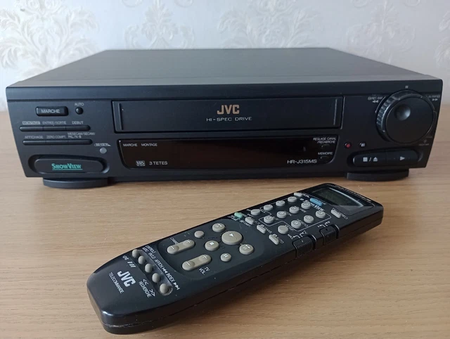 MAGNÉTOSCOPE JVC, AVEC sa télécommande. EUR 48,00