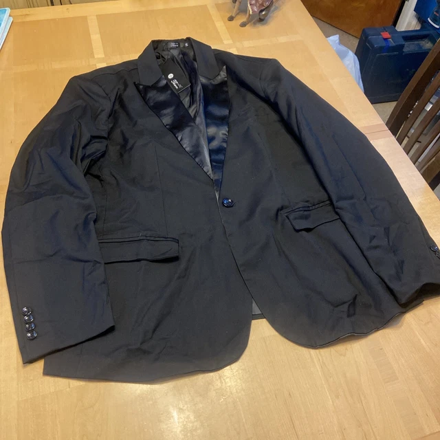 Thwei Tuxedo Jacket 2xl Black Mens