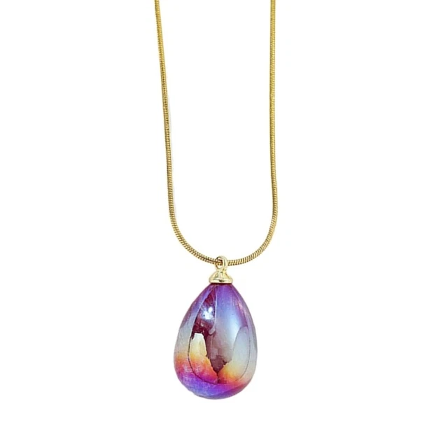 Stainless Steel Necklace Female Temperament Sweater Chain Collarbone Chain