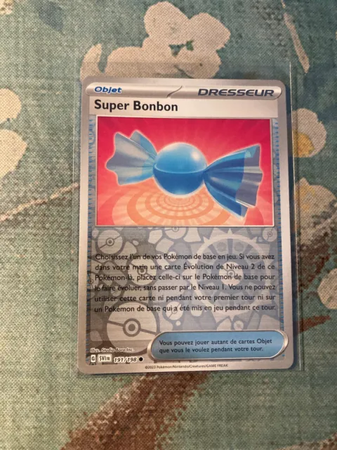 Carte Pokémon super bonbon 191/198 Ecarlate et Violet - ArtKen6L