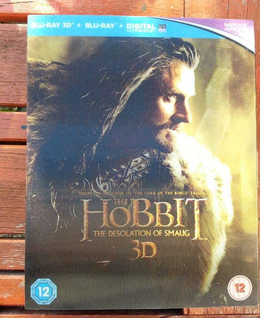 Blu Ray The Hobbit The Desolation of Smaug 3D