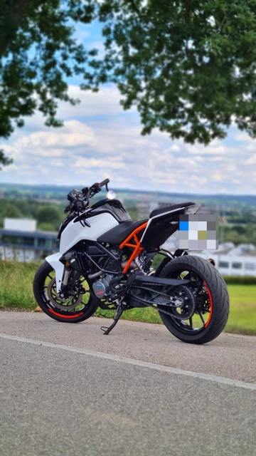 KTM Duke 125ccm Weiß; TÜV Neu