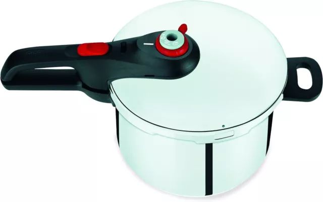 Tefal Fast + Easy Induction Stainless Steel Pressure Cooker 6L, P2530758