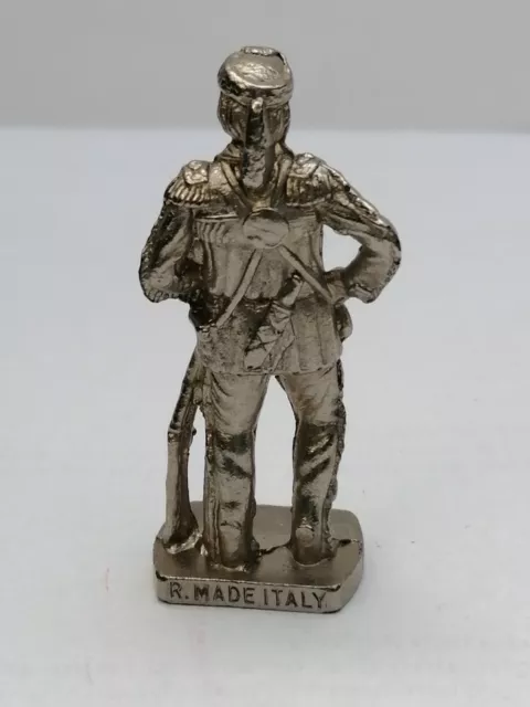 Ü Ei Westmänner I David Crockett Chrom  Metallfigur Figur Sammler Ferrero 2