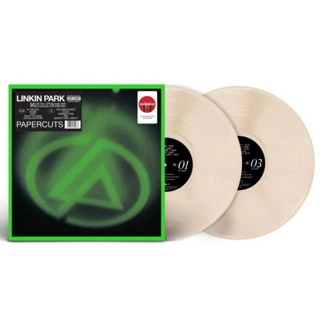 LINKIN PARK - Papercuts. Singles collection (2024) 2 LP white bon Vinyl preorder