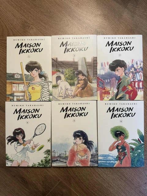 MAISON IKKOKU COLLECTOR'S Edition, Vol. 1-6 by Rumiko Takahashi