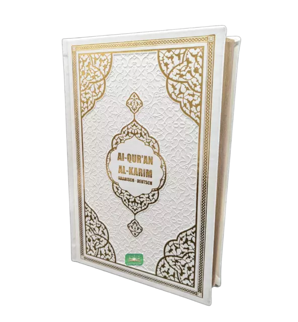 Der Koran, Quran-Hochwertiger Einband, Arabisch-Deutsch, Frank Bubenheim QR-Code