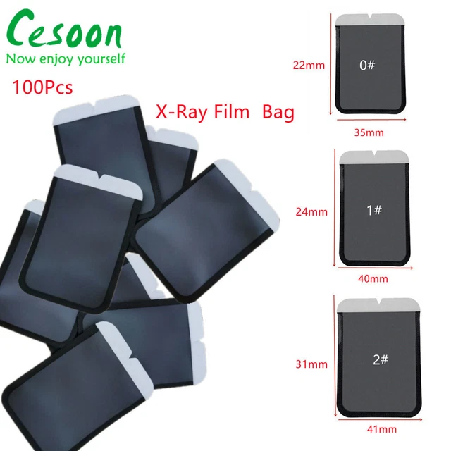 Dental X Ray Barrier Envelopes Bags Digital Film Phosphor Plate Protective Pouch