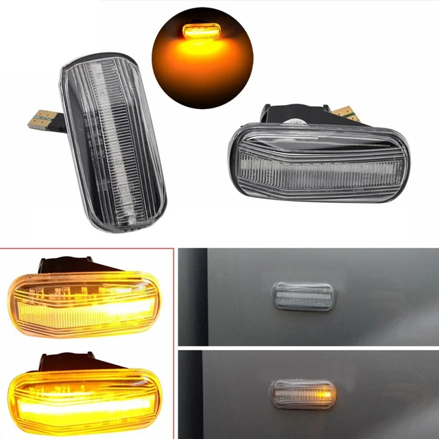 Clignotant Latéral Droit Taros Trade Avec Boîtier Noir - Compatible Opel Chevrolet