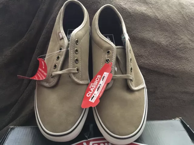 Vans Size 6 Suede In Beige Colour Mens Or Womans