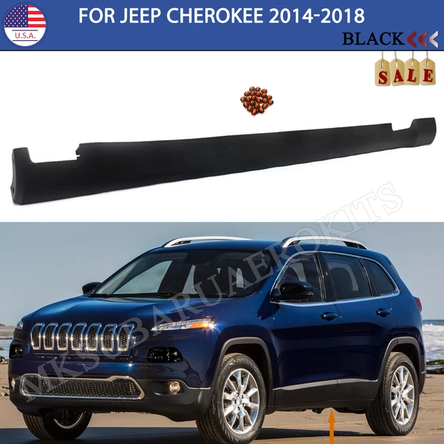Fit For 2014-2018 Jeep Cherokee Left Driver Side Side Skirt Rocker Panel Molding