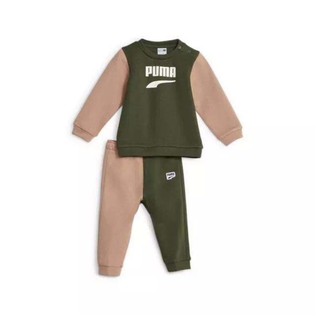 Puma Minicats Downtown Baby Athlet Sports Infant & Toddler Set Khaki 621589-31