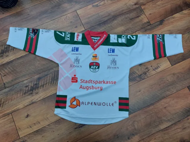 Eishockey Trikot DEL NHL Jersey Kids Augsburger Panther AEV Augsburg Kinder 140