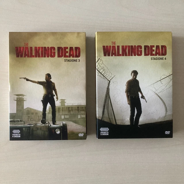 Lotto 2 Cofanetti: The Walking Dead - Stagioni 2 & 4 Complete - Dvd Come Nuovi