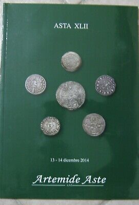 *Catalogo d'asta Artemide:asta XLII,con anche una collezione di monete sveve 