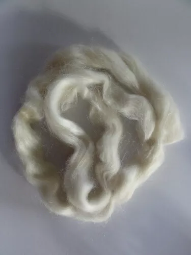 Mohair Platino 100% para Bebé Reborn-Reborning - Inserción - Madeja De 25g