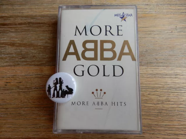 ABBA MORE GOLD GREATEST HITS VOL. 2 MUSIK KASSETTE MC TAPE 1993 POLAR mit PIN