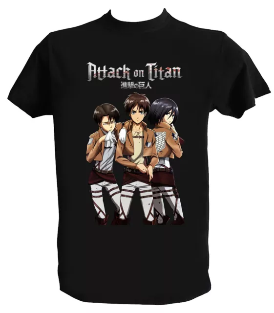 T shirt Attack on Titan Shingeki no Kyojin Attaque des titans Manga Anime