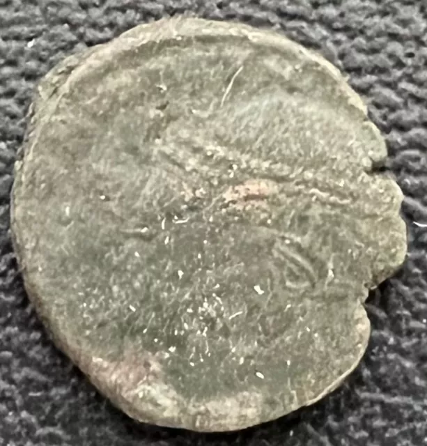 Roman Bronze Coin Circa 100-400 Ad. Authentic Ancient Artifact