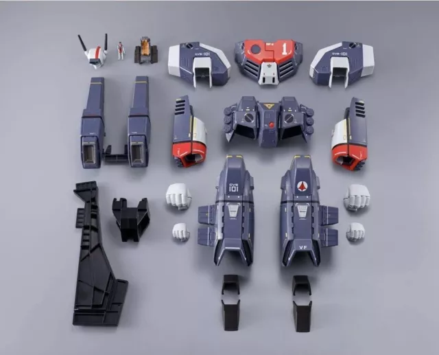Brand New Bandai DX Chogokin Armored Parts Set for Macross VF-1J IN HAND USA