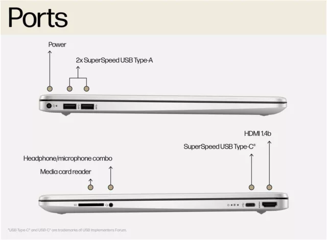 HP Laptop 15 Core™ i3 Blue 3