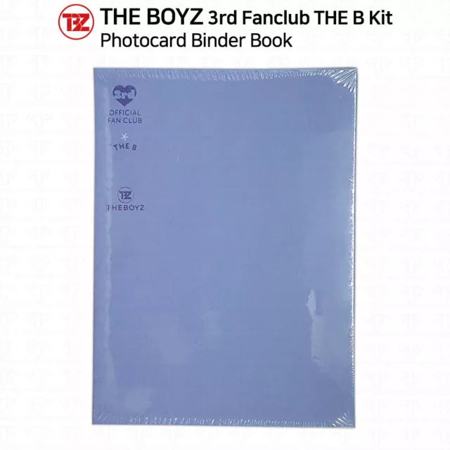 THE BOYZ 3rd Official Fan Club The B Goods Photo Binder Book Photocard KPOP