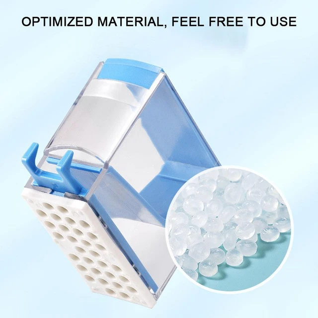 Dental Dentist Cotton Roll Dispensers Holder Storage Containers Box Press Type