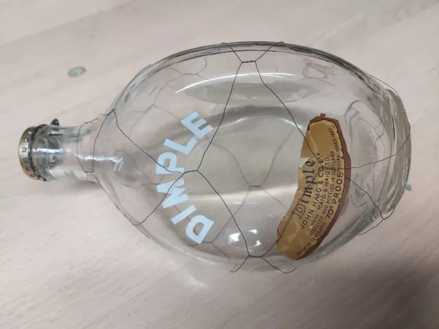 John Haig Dimple Empty Whisky Bottle