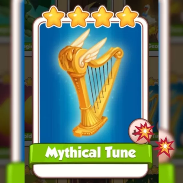 Mythical Tune *** Coin master card.  Get card Immediately.