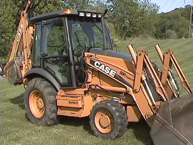 2008 Case 580SM+ series III Backhoe 4X4 Ex-Hoe
